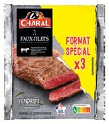 Viande bovine : 3 faux-filets à griller - CHARAL dans le catalogue Intermarché Super