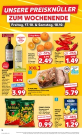 Rotwein im Kaufland Prospekt in Gotha Aktueller Kaufland Prospekt mit Rotwein, "Aktuelle Angebote", Seite 14