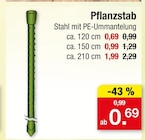 Pflanzstab ca. 120 cm Angebote bei Zimmermann Mainz für 0,69 €