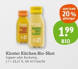 Kloster Kitchen Bio-Shot von Kloster Kitchen im aktuellen tegut Prospekt für 1,99 €