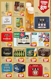 Pilsner Urquell Angebot im aktuellen REWE Prospekt auf Seite 23