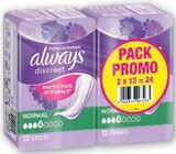 Serviettes ou culottes pour fuites urinaires pack promo - ALWAYS DISCREET dans le catalogue U Express