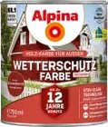 Wetterschutz-Farbe von Alpina im aktuellen Holz Possling Prospekt