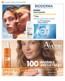 Promotion Vichy dans le prospectus Carrefour, valable du 01/07/2025 au 18/07/2025 Promo Vichy dans le catalogue Carrefour du moment à la page 8
