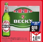 Pils, Blue Alkoholfrei, Gold Angebote von Beck's bei Marktkauf Fellbach für 9,99 €