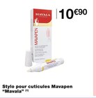 Stylo pour cuticules Mavapen - Mavala dans le catalogue Monoprix