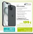 iPhone 15 128 GB bei BSB mobilfunk im Rostock Prospekt für 