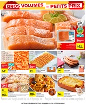 Promos Crevettes dans le catalogue "GROS VOLUMES = PETITS PRIX" de Carrefour Crevettes en promo dans le catalogue Carrefour à la page 25