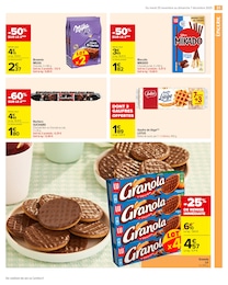Prix et réduction Biscuit dans le prospectus Carrefour Market en cours Offre Biscuit dans le catalogue Carrefour Market du moment à la page 33