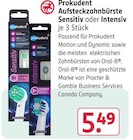 Oral b im Rossmann Prospekt Aufsteckzahnbürste Sensitiv von Prokudent im aktuellen Rossmann Prospekt für 5,49 €