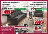Polstergarnitur Angebote bei Die Möbelfundgrube Homburg für 1.499,99 €