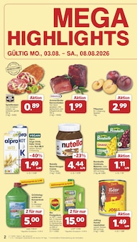 famila Nordwest Prospekt der aktuellen Woche, gültig von 03.08.2026 bis 08.08.2026 Aktueller famila Nordwest Prospekt "Markt - Angebote" mit 44 Seiten