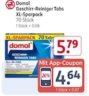 Geschirr-Reiniger Tabs Angebote von Domol bei Rossmann Hoyerswerda für 4,64 €