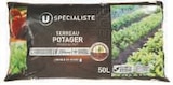 Terreau potager - U SPECIALISTE en promo à 6,79 € chez Hyper U Terreau potager - U SPECIALISTE dans le catalogue Hyper U