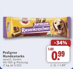 Hundesnacks Angebote von Pedigree bei combi Cuxhaven für 0,99 €