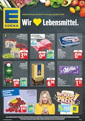 Milka im EDEKA Prospekt in Jena Aktueller EDEKA Prospekt mit Milka, "Wir lieben Lebensmittel!", Seite 1