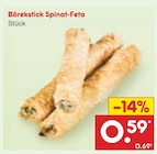 Netto Marken-Discount Neunkirchen - Börekstick Spinat-Feta Angebot im Prospekt Börekstick Spinat-Feta bei Netto Marken-Discount im Neunkirchen Prospekt für 0,59 €
