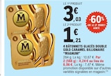 4 Bâtonnets Glacés Double Gold Caramel Billionaire - Magnum - E.Leclerc 4 Bâtonnets Glacés Double Gold Caramel Billionaire - Magnum à 1,21 € dans le catalogue E.Leclerc