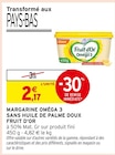 Margarine Oméga 3 sans huile de palme doux - FRUIT D'OR - Intermarché à Caen Margarine Oméga 3 sans huile de palme doux - FRUIT D'OR en promo chez Intermarché Caen à 2,17 €