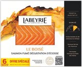 Saumon fumé - LABEYRIE en promo à 9,69 € chez Supermarchés Match Saumon fumé - LABEYRIE dans le catalogue Supermarchés Match