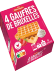 4 Gaufres de Bruxelles - Mannapain dans le catalogue Aldi