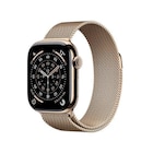 Fnac Saint-Fons - Promo Apple Watch Series 11 GPS + Cellular 42mm Boitier en Titane Or avec Bracelet Milanais Or Promo Apple Watch Series 11 GPS + Cellular 42mm Boitier en Titane Or avec Bracelet Milanais Or à 849,99 € dans le catalogue Fnac à Saint-Fons