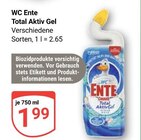 Aktuelle Ente Angebote bei GLOBUS in Leipzig Aktuelles Total Aktiv Gel Angebot bei GLOBUS in Leipzig ab 1,99 €