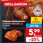 Aktuelles Schweine-Nackensteaks Angebot bei Netto Marken-Discount in Mainz ab 5,99 €