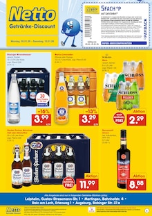 Netto Marken-Discount Prospekt mit 2 Seiten (Burgheim)