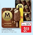 Magnum Almond Angebote von Langnese bei Marktkauf Aalen für 3,19 €