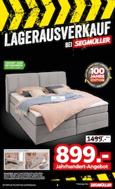 Aktueller Segmüller Prospekt mit Bett, "LAGERAUSVERKAUF BEI SEGMÜLLER", Seite 2