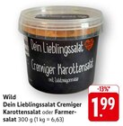 Dein Lieblingssalat Cremiger Karottensalat im Angebot bei E center in Bietigheim-Bissingen Dein Lieblingssalat Cremiger Karottensalat Angebote von Wild bei E center Bietigheim-Bissingen für 1,99 €