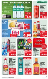 Mineralwasser im Kaufland Prospekt in Recklinghausen Aktueller Kaufland Prospekt mit Mineralwasser, "KNÜLLER", Seite 44