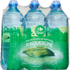 SUR TOUS LES PACKS D'EAU DE SOURCE DE MONTAGNE D'AUVERGNE - CARREFOUR CLASSIC' en promo chez Carrefour Versailles