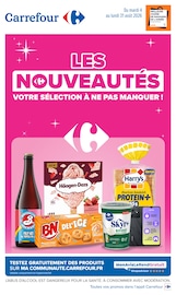 Catalogue Carrefour à Vitrolles cette semaine, valable du 04/08/2026 au 31/08/2026 Prospectus Carrefour à Vitrolles, "LES NOUVEAUTÉS", 13 pages de promos valables du 04/08/2026 au 31/08/2026