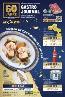 Zitronen im Metro Prospekt "Gastro Journal" mit 34 Seiten (Mannheim)