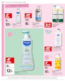 Prix et réduction Weleda dans le prospectus Carrefour en cours Offre Weleda dans le catalogue Carrefour du moment à la page 34