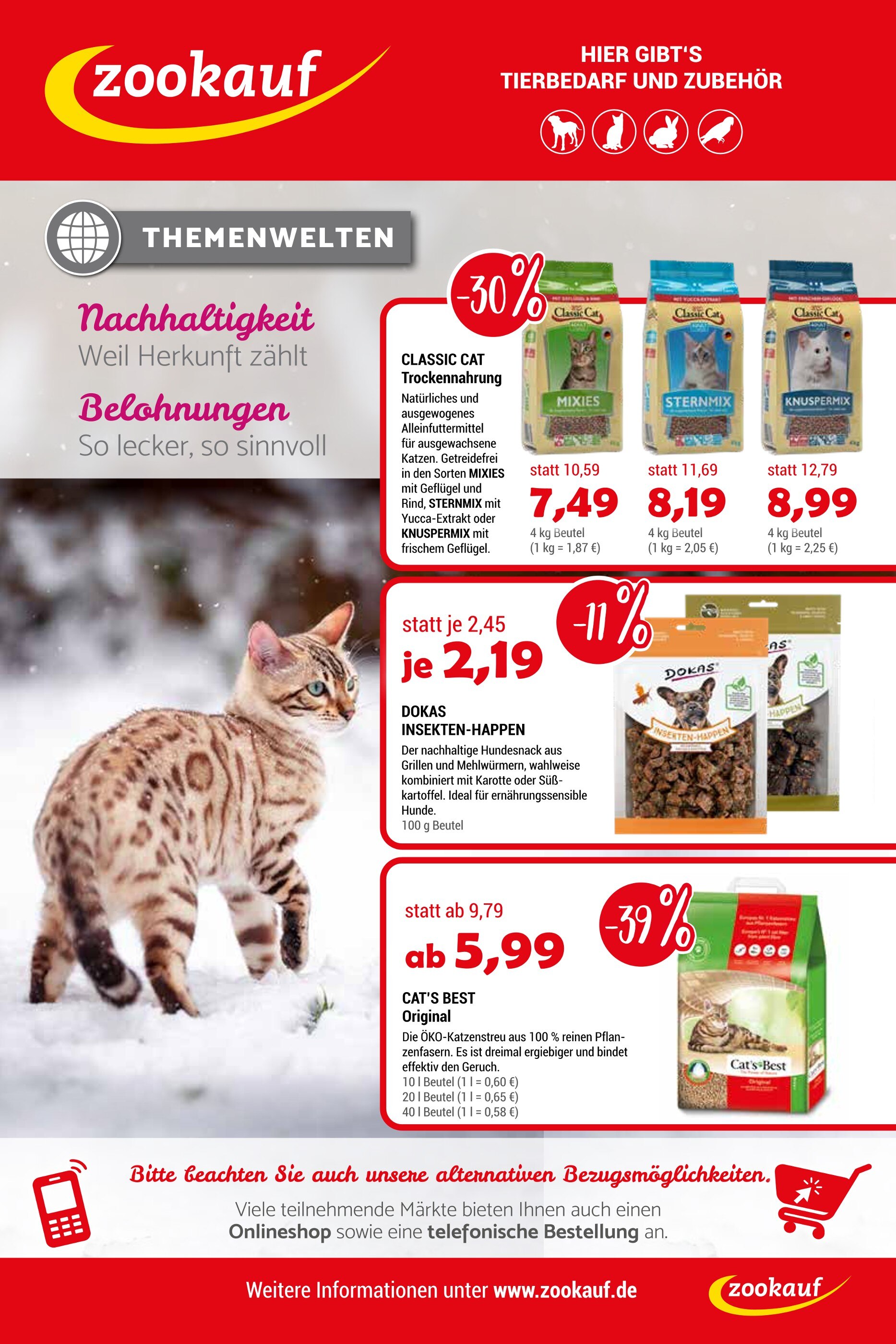 Zookauf Prospekt für Bad Suderode mit 8 Seiten Zookauf Prospekt für Bad Suderode: "TOP ANGEBOTE", 8 Seiten, 15.01.2022 - 22.01.2022