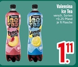 Ice Tea Peach von Valensina im aktuellen EDEKA Prospekt für 1,11 €