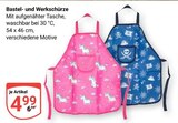 Bastel- und Werkschürze im Angebot bei GLOBUS in Rostock Bastel- und Werkschürze Angebote bei GLOBUS Rostock für 4,99 €