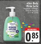 Body Milde Seife Angebote von elkos bei E center Ahlen für 0,85 €