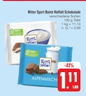 Bunte Vielfalt Schokolade Angebote von Ritter Sport bei E center Suhl für 1,11 €