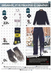 Prix et réduction Vêtements dans le prospectus Carrefour Market en cours Offre Vêtements dans le catalogue Carrefour Market du moment à la page 15
