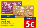 Skinny Crunch Bars im Angebot bei famila Nordost in Gifhorn Skinny Crunch Bars Angebote bei famila Nordost Gifhorn für 5,00 €