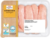Huhn im REWE Prospekt Frisches Hähnchen-Innenbrustfilet von REWE Regional im aktuellen REWE Prospekt für 4,44 €