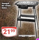 Aktuelles Standgrill BG-107665 Elektro Angebot bei GLOBUS in Trier ab 21,99 €