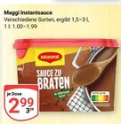 Instantsauce Angebote von Maggi bei GLOBUS Pulheim für 2,99 €