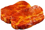 REWE - Frische Schweinehalssteaks Angebot im Prospekt Frische Schweinehalssteaks bei REWE im Prospekt "" für 0,99 €