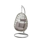 Chaise à suspendre Corsica couleur grise - 95 x 95 x 195 cm - GARDEN FURNITURE - Botanic à Caen Chaise à suspendre Corsica couleur grise - 95 x 95 x 195 cm - GARDEN FURNITURE en promo chez Botanic Caen à 259,00 €