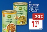Linseneintopf von Bio im aktuellen ALDI SÜD Prospekt für 1,11 €